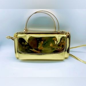 Metallic Gold Handbag